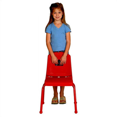 Mahar Creative Mix and Match 14" Plastic Classroom Stacking Chair