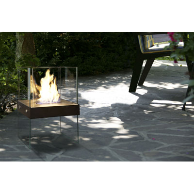 Buschbeck Fire Dance Cube Bio Ethanol Indoor/Outdoor Fireplace