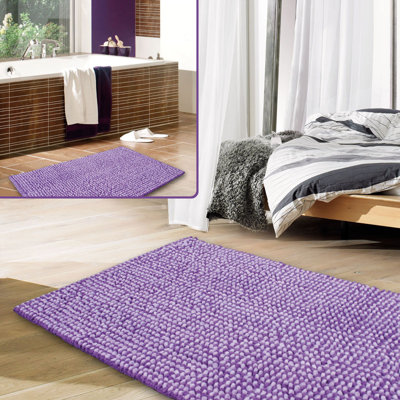 Dyckhoff Badematte "Drops" in Flieder / Lila