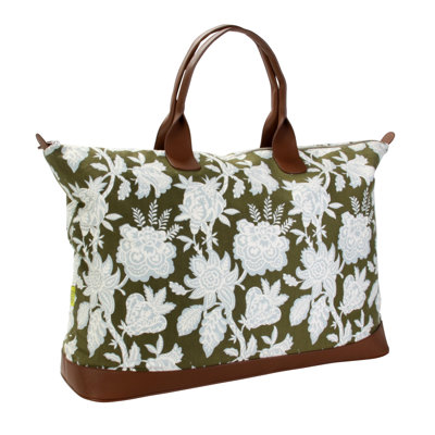 Amy Butler Meris 22" Cotton Gym Duffel