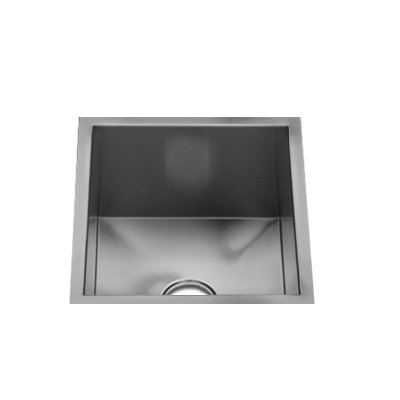 Julien UrbanEdge 13" x 15.5" Undermount Stainless Steel Single Bowl Specialty Sink