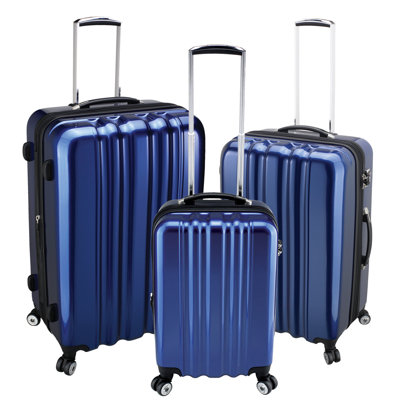 Heys USA zCase 3 Piece 4 Wheels Spinner Luggage Set