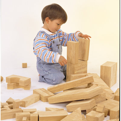 Weplay Softwood (Foam) Large Blocks (56 Pieces)
