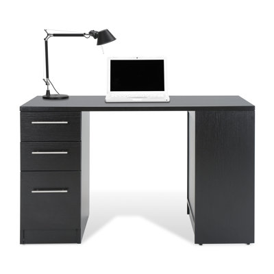 Jesper Office Study Computer Desk with Bookcase and File