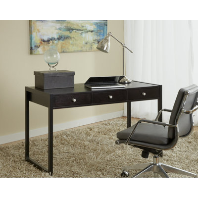 Jesper Office Wood Computer Writing Desk with 3 Drawers