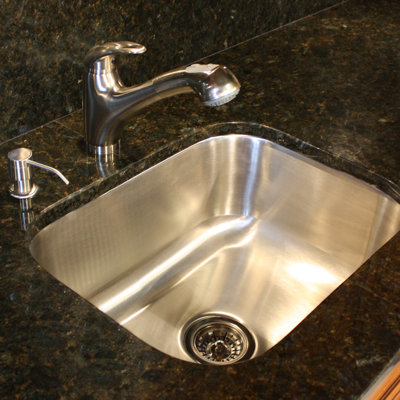 Nantucket Sinks 18 Gauge Stainless Steel Rectangle Undermount Kitchen Sink in Brushed Satin