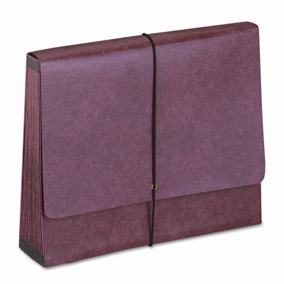 Globe Weis Accordion Files w/Flap, 21 Pockets, 1/3 Tab, Letha Tone, Letter, Brown                                                       