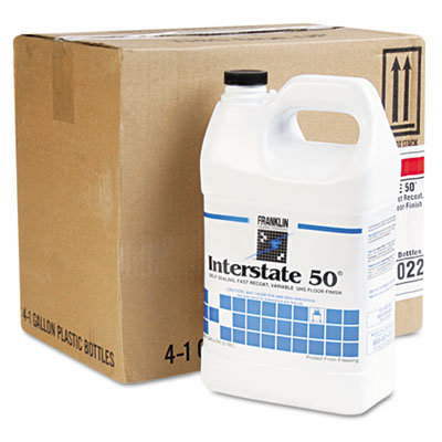 Franklin Cleaning Technology Interstate 50 Floor Finish, 1gal Bottle, 4/carton                                                                            