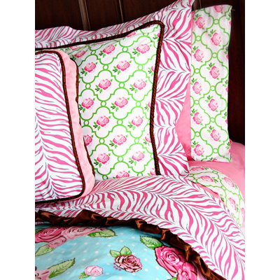 Caden Lane Boutique Girl Square Pillow