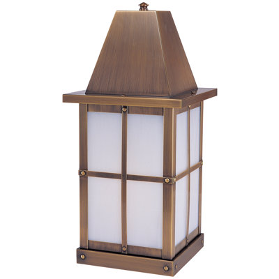 Hartford Outdoor Column Mount Lantern