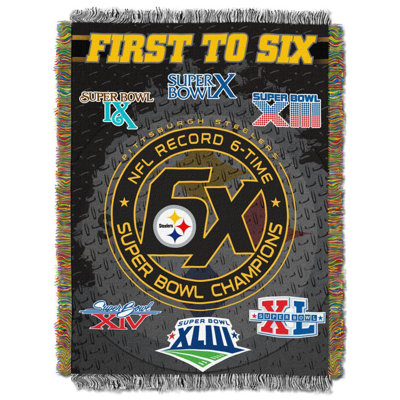 Northwest Co. NFL Commemorative Tapestry Throw