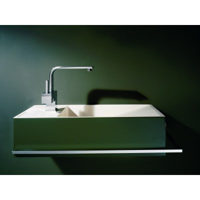 WS Bath Collections Reverse 19.7" x 9.8" Wall Mount Bathroom Sink