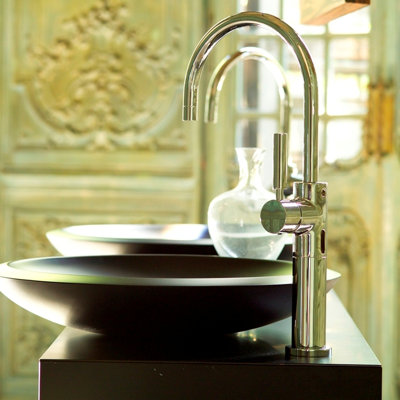 WS Bath Collections Concert 19.7" x 19.7" Rondo Round Bathroom Sink