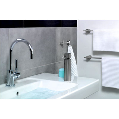 Blomus Duo Polished Wall Hook With Mounting Kit