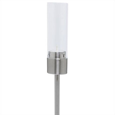 Blomus Faro Hurricane Lamp on Stalk With Clear Glass - Set of 6
