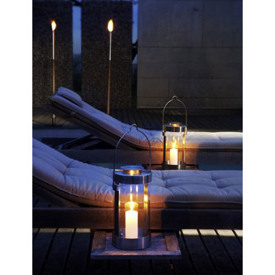 Blomus Lumbra Lantern with Candle