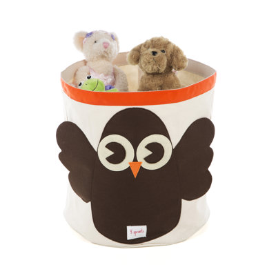 3 Sprouts Owl Storage Bin