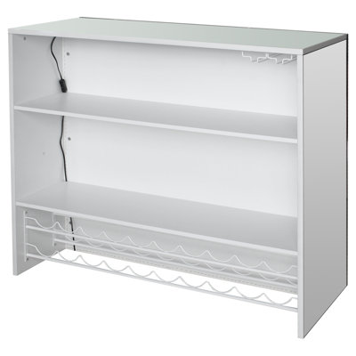 Home Essence Hollywood Bar Unit in White