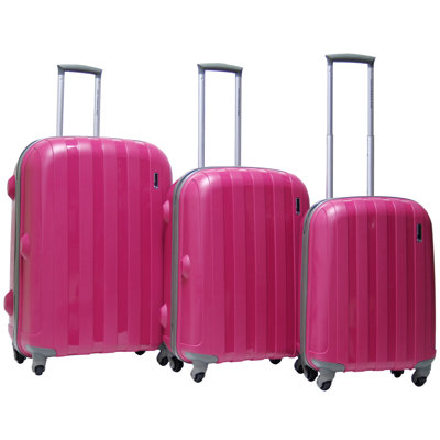 CalPak Paradise Hardsided 3 Piece Spinner Luggage Set