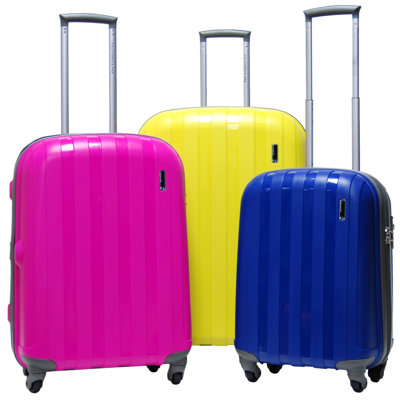 CalPak Paradise Hardsided 3 Piece Spinner Luggage Set