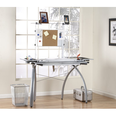 Studio Designs Futura Glass Tower Drafting Table