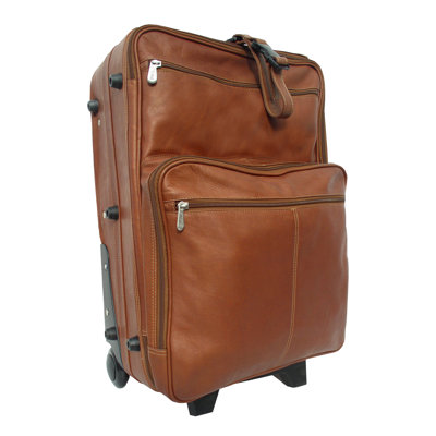 Piel Leather 22" Wheeled Carry On