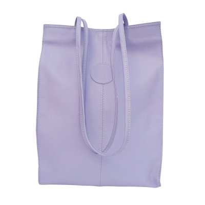 Piel Leather Fashion Avenue Large Market Shopping Tote