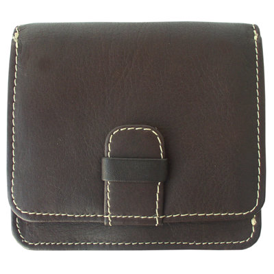 Piel Leather Bi-fold Ladies Wallet