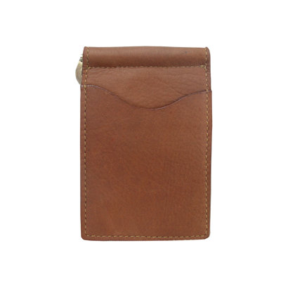 Piel Leather Bi-Fold Money Clip