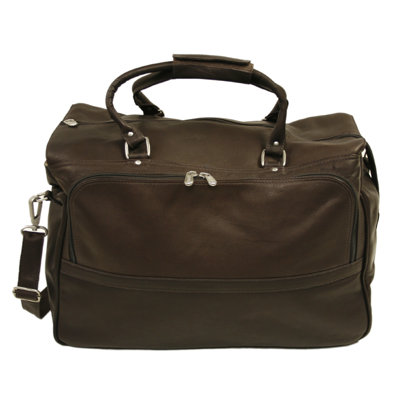 Piel Leather Traveler 18.5" Classic Leather Carry-On Duffel