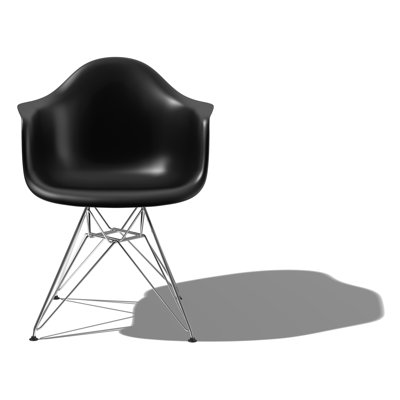 Herman Miller &reg; Eames DAR - Molded Plastic Arm Chair with Wire Base