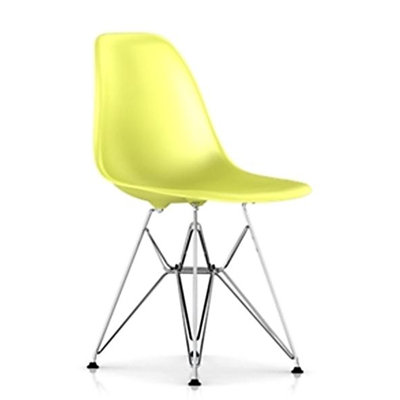 Herman Miller &reg; Eames DSR - Molded Plastic Side Chair with Wire Base