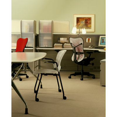 Herman Miller &reg; Caper Stacking Chair With Arms
