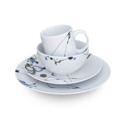 Ink Dish Kites Cereal Bowl