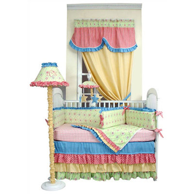 Hoohobbers Crib Bedding Collection in Cha Cha Cha