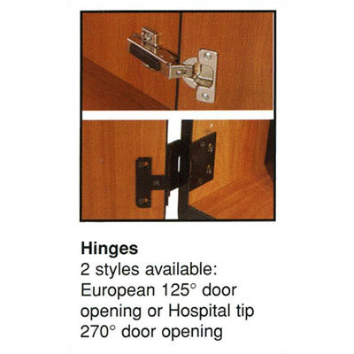 Fleetwood Illusions 84" H Shelf and Drawer Cabinet with Four Adjustable Shelves