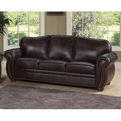 Abbyson Living Palazzo Leather Sofa