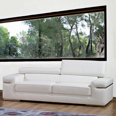 Bellini Modern Living Emilia Leather Living Room Collection