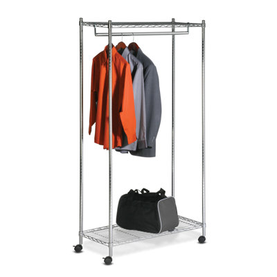 Urban Deluxe Garment Rack in Chrome