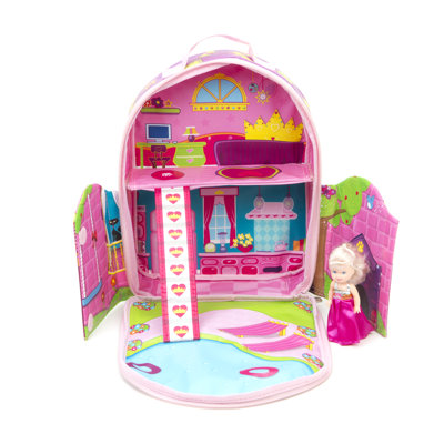 ZipBin Doll House Back Pack PlayPack