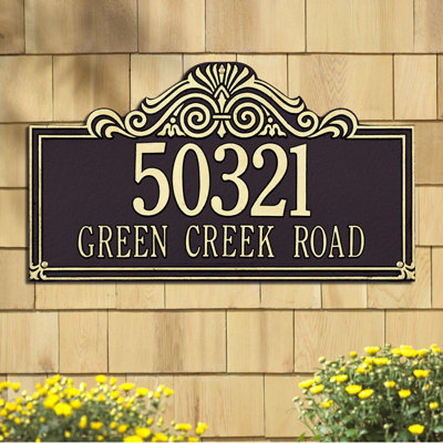 Whitehall Products Villa Nova Estate Wall Plaque