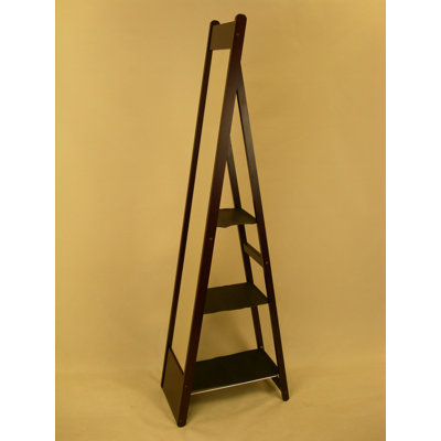 Proman Products Aris Classic Mirror Stand in Rich Mahogany