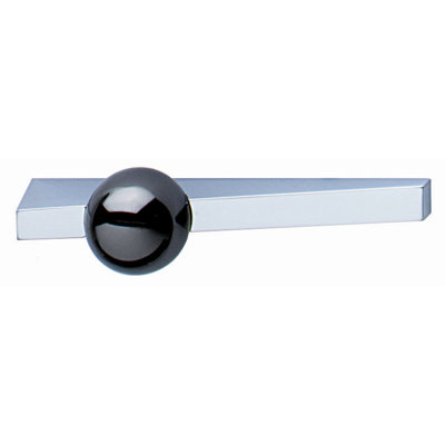 Handle Pull in Chrome Matte and Black Nickel Plated