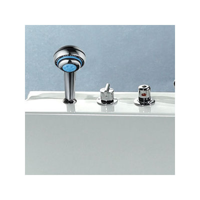 Ariel Bath 71" x 37.4" x 27.5" Free Standing Whirlpool Bath Tub
