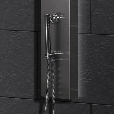 Ariel Bath Stainless Steel Thermostatic Shower Panel