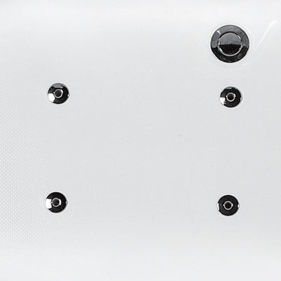 Ariel Bath 71" x 37.4" x 27.5" Free Standing Whirlpool Bath Tub