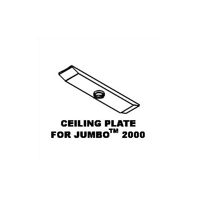 Peerless Ceiling Plate for Jumbo Mounts