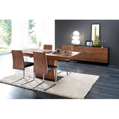 Domitalia Vita Dining Table with Optional Lirica Chairs and Verve-2c Sideboard