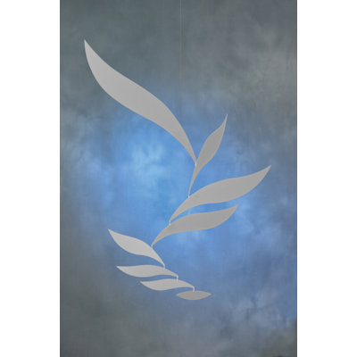 Flensted Mobiles Abstract Rhythm Mobile in Silver