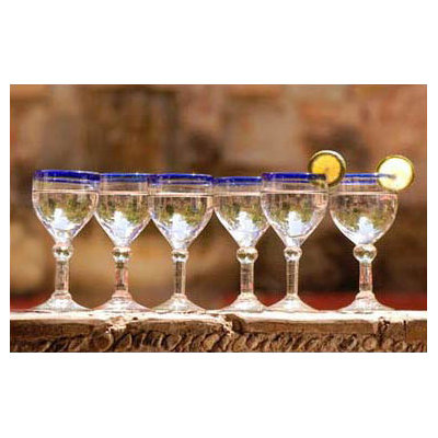 'Acapulco' Wine goblets (Set of 6)